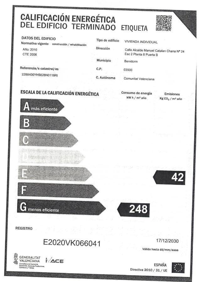 Gemelos Levante Beach Apartments Benidorm Eksteriør bilde