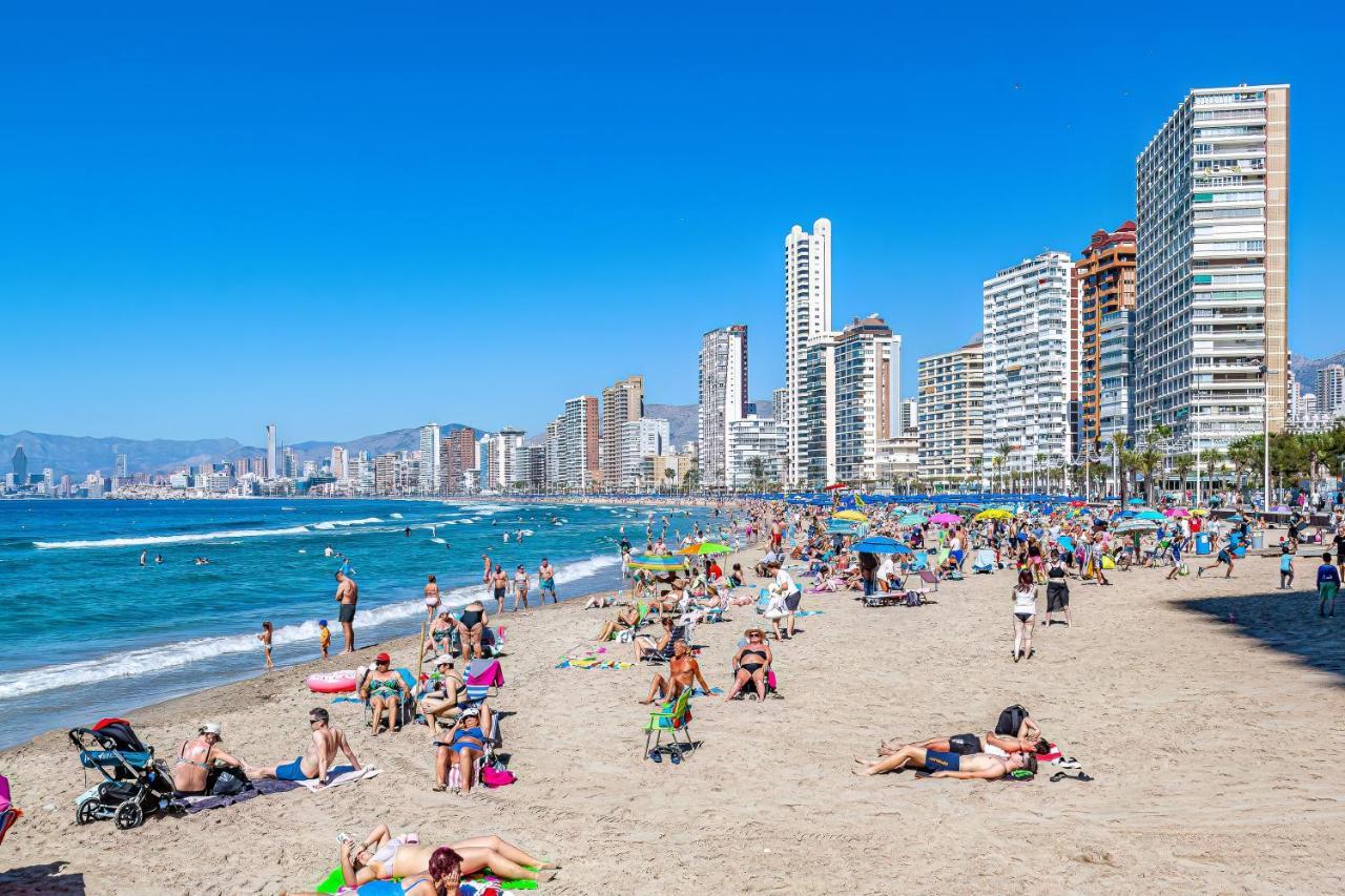 Gemelos Levante Beach Apartments Benidorm Eksteriør bilde